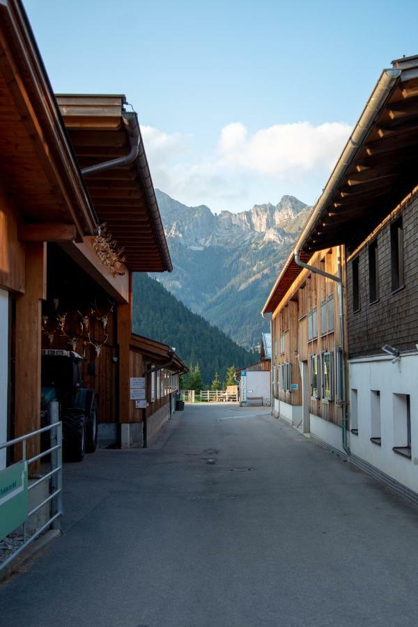 Reiterhof Berggut Gaicht Nesselwängle Exterior foto